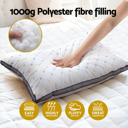 Giselle Bedding Pillows Microfibre Pillow