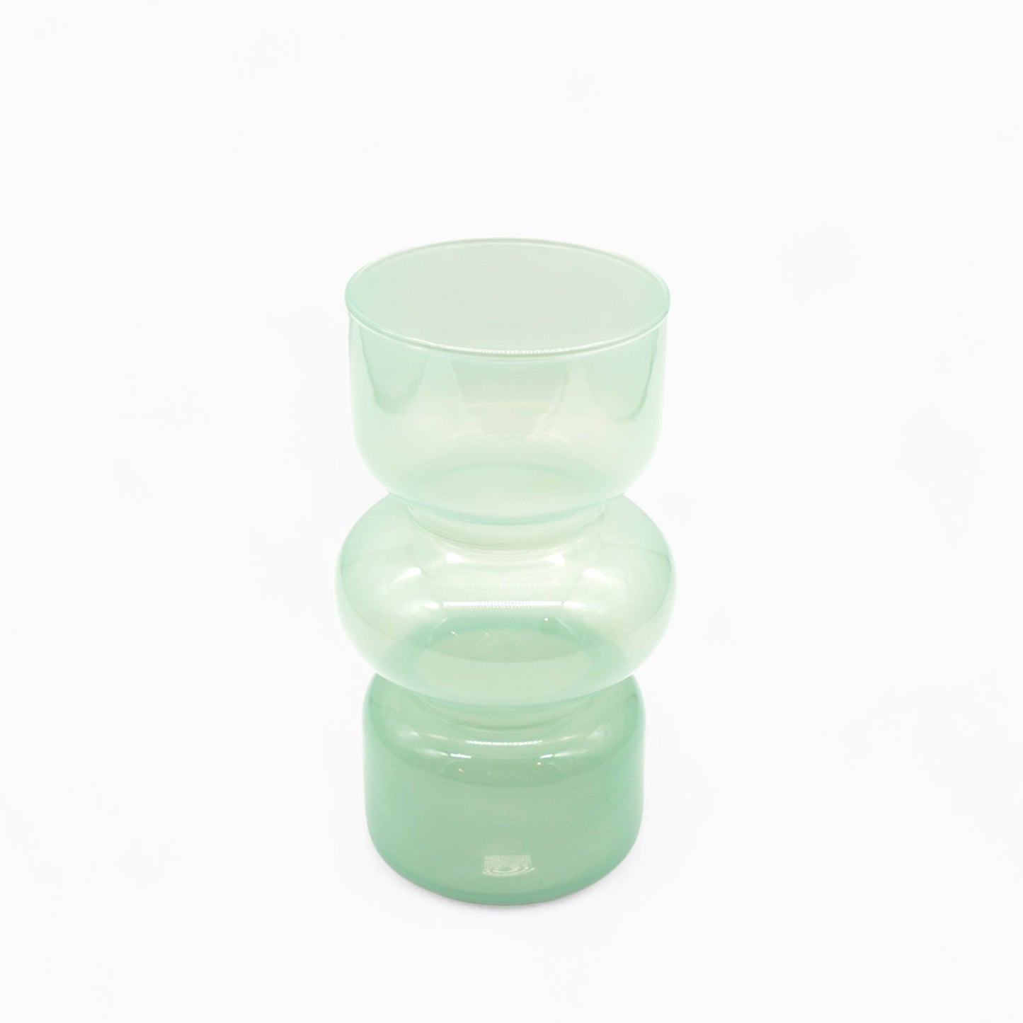 Tondu Glass Vase Green